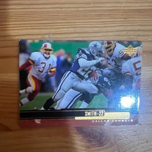 Emmitt Smith 1999 Upper Deck Football Card #59 Dallas Cowboys - Picture 1 of 2